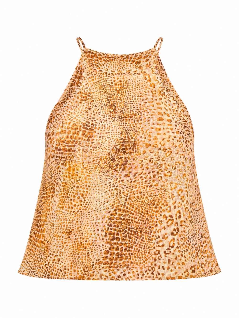 Show Me Your Mumu Animal Print High-Neck Tank Top